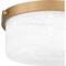 Quoizel Levine 2-Light Aged Brass Flush Mount QFL5590AB - alternate 5